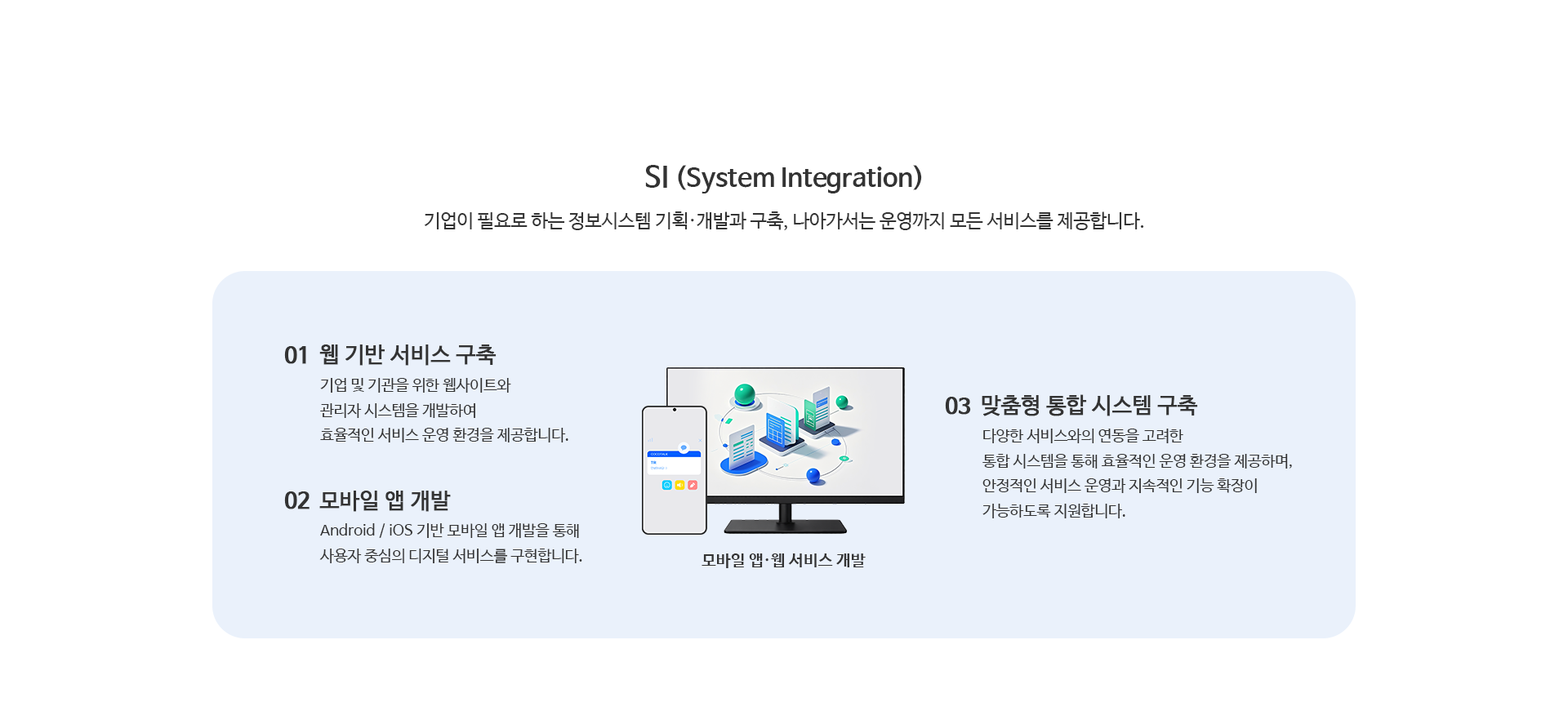 SI개발 소개